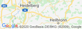 Sinsheim map